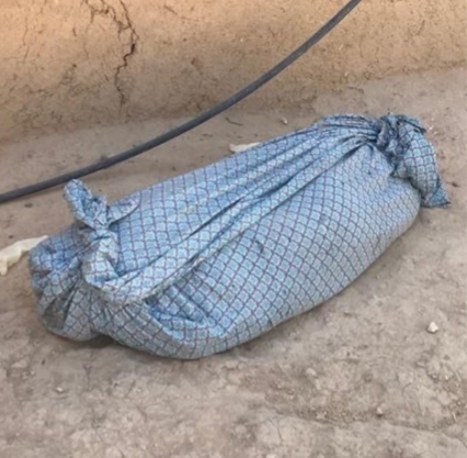 The body of a woman was found in a water well after three months in Balkh