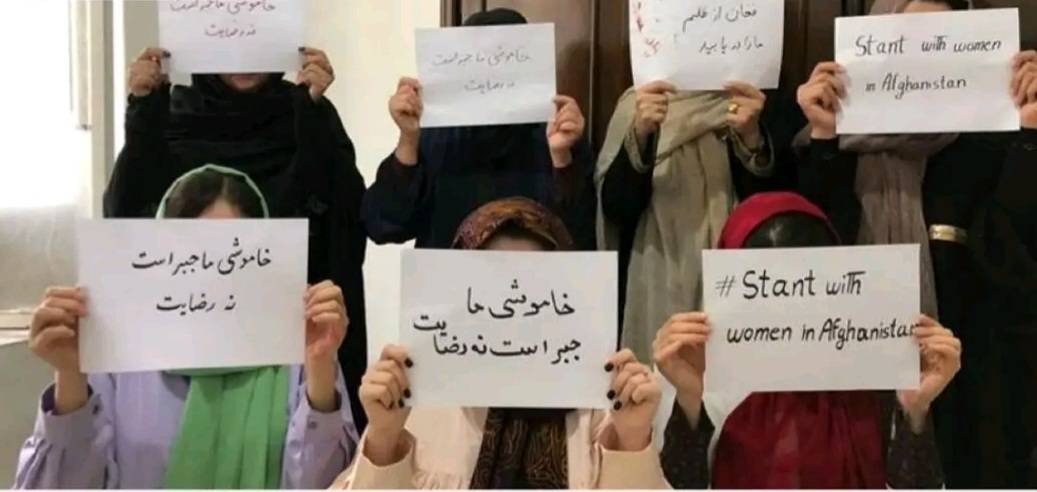 Protesting women in Kabul: Our silence is due to coercion, not consent