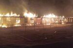 School Burned Down in Faryab Provinc