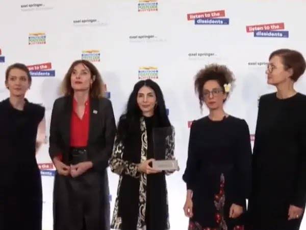 Germany’s Axel Springer Freedom Foundation Awards this Year’s Courage Award to Afghan Women