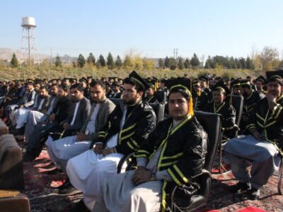 Celebrating the Graduation Party of Hundreds of Male Students Without the Presence of Female Students in Herat University