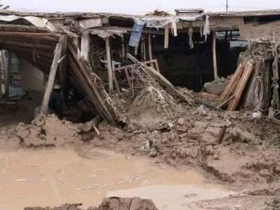 OCHA: “Intense rainfall in Afghanistan destroyed 540 homes”   