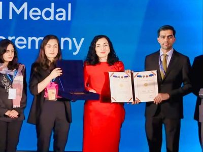 Kozovo Presidential Medal of Courage Bestowed upon the Afghan Women Protesters