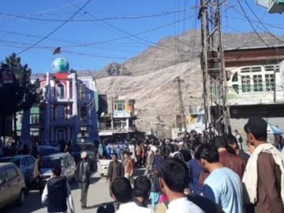 Taliban Ranger Car Crushes Two Individuals