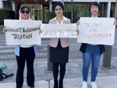 Simultaneous Women’s Protest with the Oslo Conference on Afghanistan
