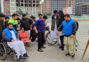 The endeavor of individuals with disabilities to demonstrate their capabilities