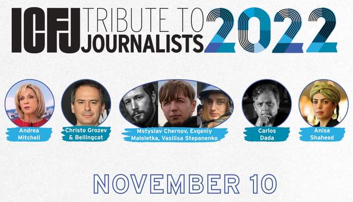 انسیه شهید برنده‌ی جایزه‌ی مرکز جهانی خبرنگاران شناخته شد