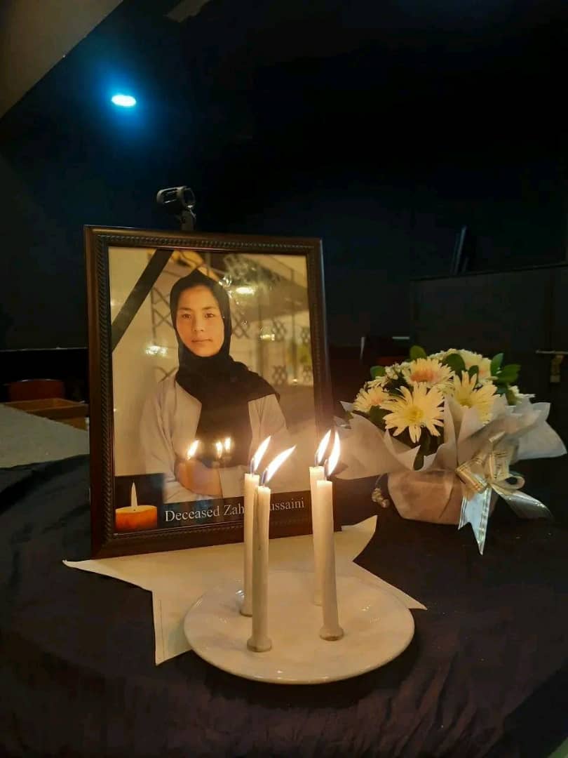 A Bamyani student girl dies far from home