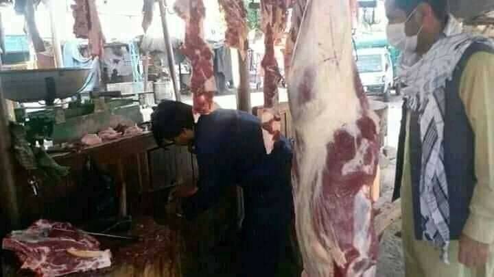 جلال اباد؛ د غټو څارویو د غوښې پر پلور لګیدلی بندیز لرې شو