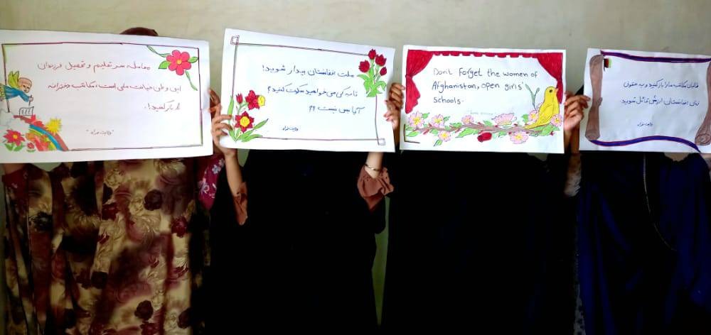 Women of Farah protest against the Taliban: Dealing with girls’ education is national betrayal