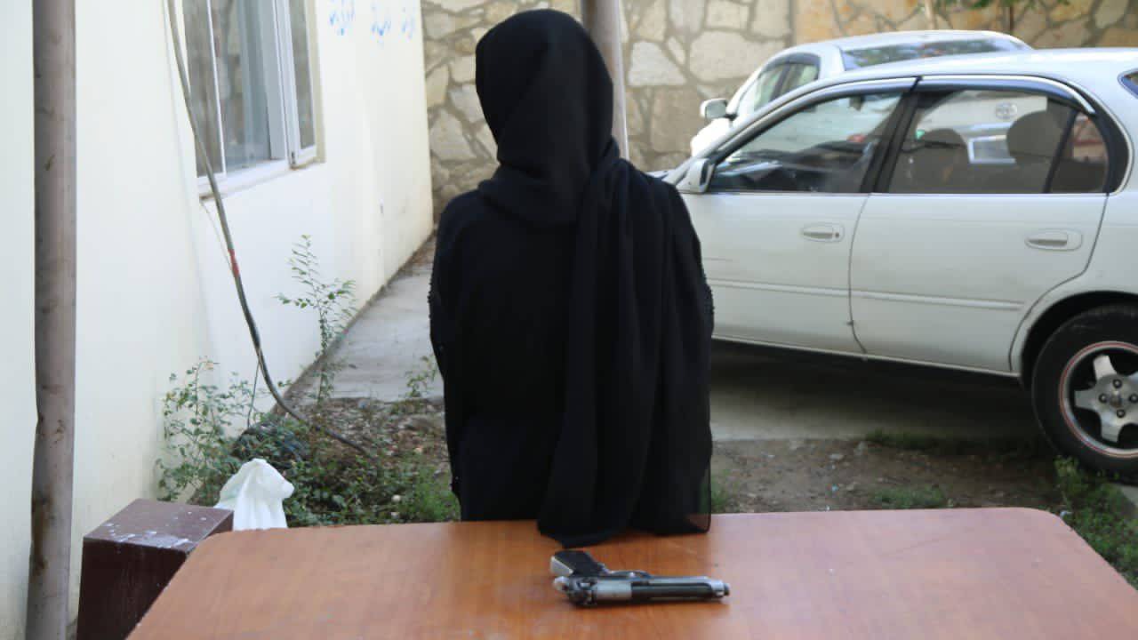 Arrest of a Woman Accused of Murdering Her Husband