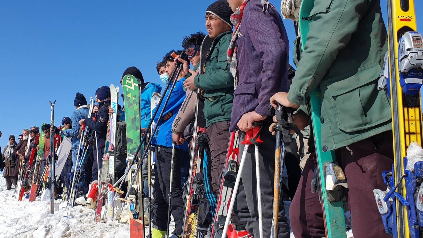 پنجمین دور رقابت ورزش‌های زمستانی بدون اشتراک بانوان در بامیان برگزار شد.