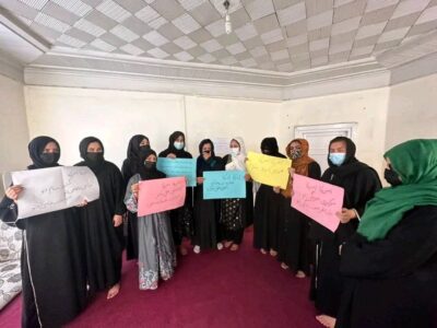 زنان معترض: طی دوسال گذشته ارزش های انسانی و بشری به زوال مطلق سوق داده شد