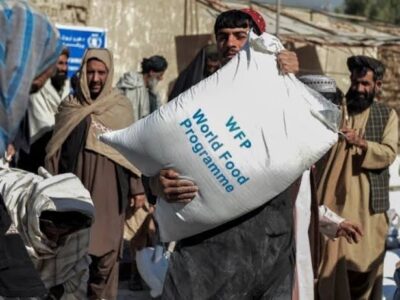 سازمان جهانی غذا: از هر ۱۰ خانواده در افغانستان ۹ خانواده غذای کافی ندارند