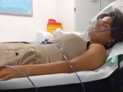 تمنا پریانی در نهمین روز تحصن و اعتصاب غذایی خود به دلیل وخامت وضعیتش راهی شفاخانه شد