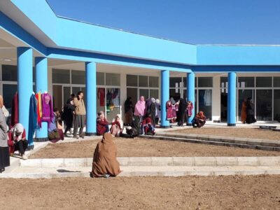 یک مرکز فرهنگی و تجاری مخصوص زنان در بامیان به بهره برداری سپرده شد