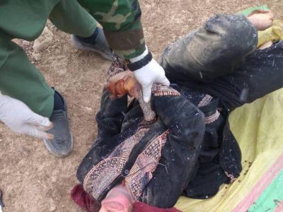 کشف جسد یک زن از سوی مردم محل در کابل 