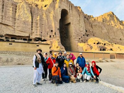 ۲۰ تن گردشگران خارجی همزمان از تندیس‌های بودا دیدن کردند