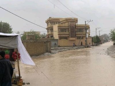 مرگ یک زن و یک‌مرد در اثر سیلاب در ولایت فاریاب
