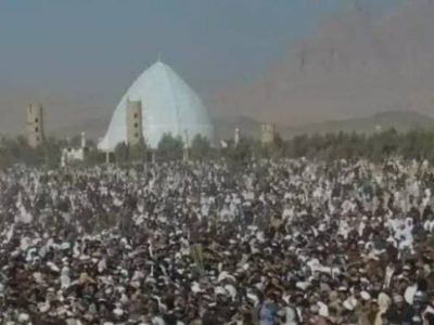 پیام رهبر طالبان در نماز عید: “تا مرگ احکام اسلامی را اجرا می‌کنم”