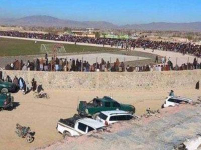 شلاق در محضرعام: طالبان سه تن را در زابل شلاق زدند
