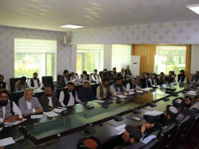 نشست کمیته ولایتی انکشافی در بلخ راه‌اندازی شد.  