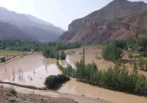 سیلاب‌ در قریه‌جات قطارسم وگلستان خسارات هنگفت مالی برجا گذاشت