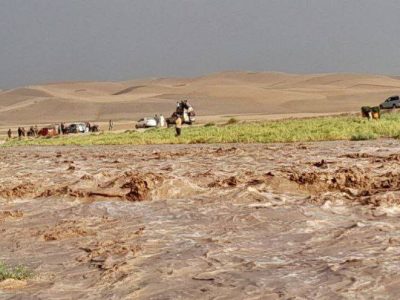 ریزش باران و جاری شدن سیلاب در ولایت سرپل 