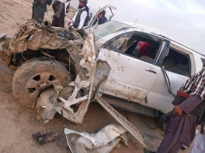 در یک ماه گذشته ۶۴ حادثه‌ ترافیکی در غزنی