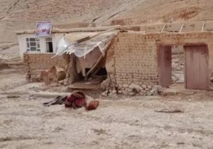 سیلاب‌ در غندک خسارات هنگفت مالی برجای گذاشت