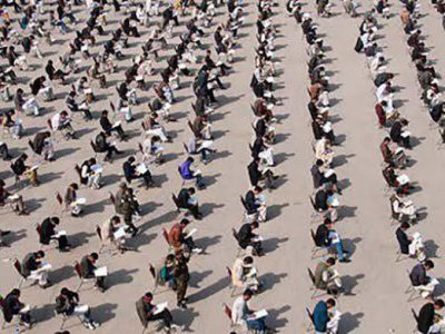 سومین مرحله آزمون تک جنسیتی ورود به دانشگاه برگزار شد 
