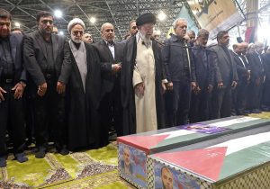 بستن آسمان تهران برای نماز جنازه اسماعیل هنیه 