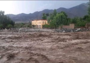 یک زن در کنر براثر جاری شدن سیلاب جان داد