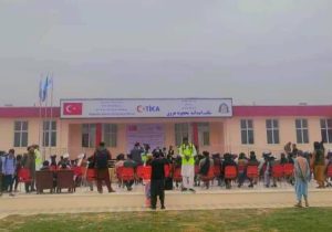 تکمیل تعمیر یک مکتب در بلخ 