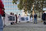 تجمع اعتراضی فعالان حقوق بشر در برلین