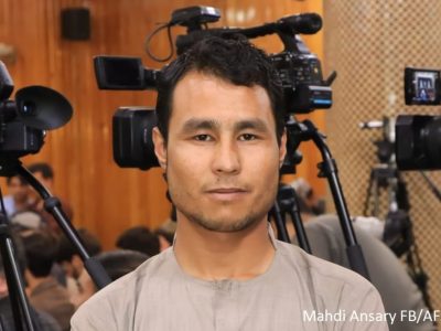«ناپدید شدن» مهدی انصاری خبرنگار محلی در کابل